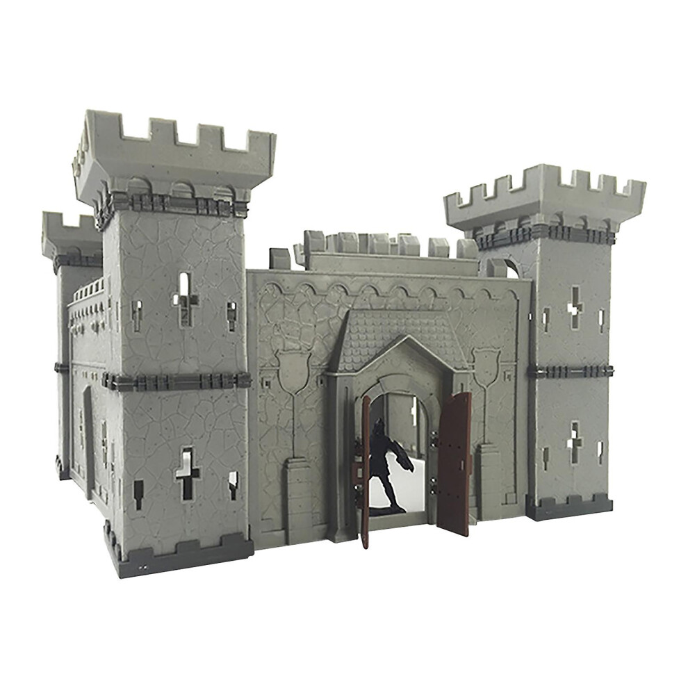 Military Assembled Castle Soldier Children's Diy War Toy Model Set