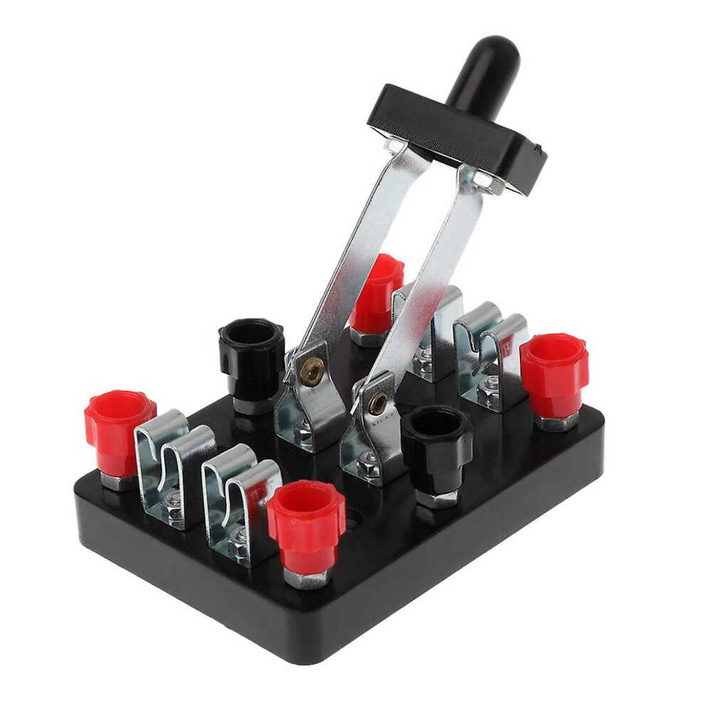 Experiment Test Physic School Knife Switch Double Pole Double Throw Toggle 7364070456215
