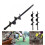 4 Sizes Garden Auger Drill Bit Tool Spiral Hole Digger Ground Drill Earth Drill 3