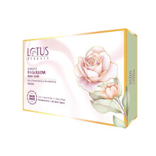 Lotus Herbals Radiant BridalGLOW Rose Facial Kit 4 in 1 (4X 57g)