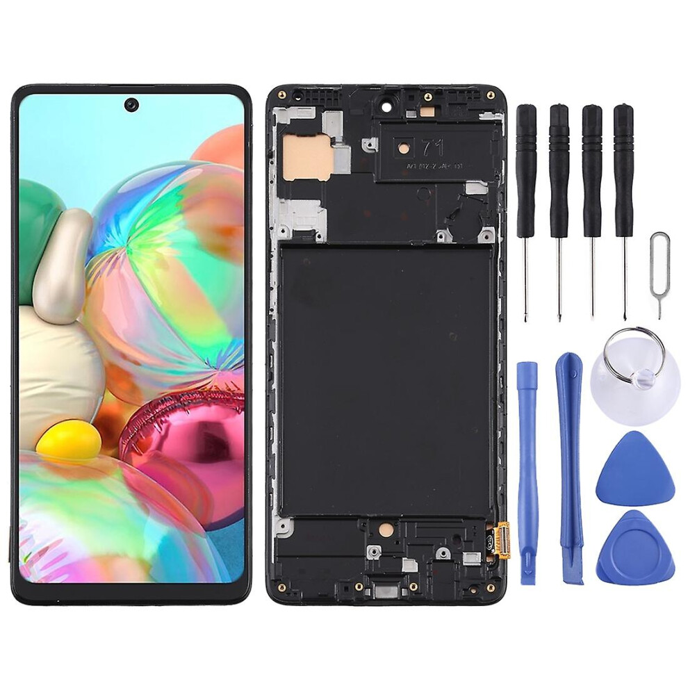 Lcd Screen And Digitizer Full Assembly For Galaxy A71/Sm-A715 7364070471225
