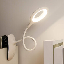 Led Clamp Lamp - Touch Sensor, Flexible Gooseneck, Usb Rechargeable
