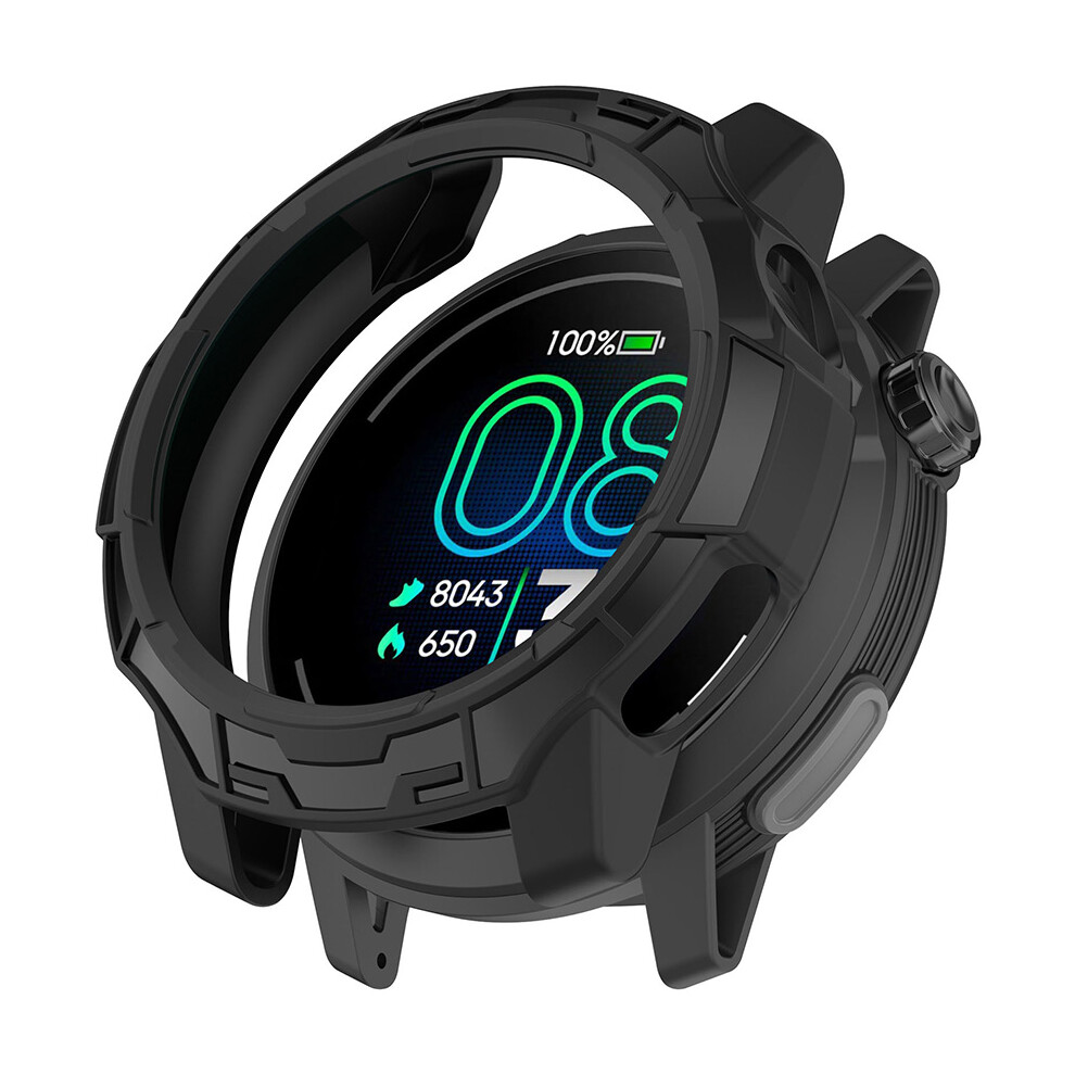 (Black) Watch Protective Case Watch Case Watch Accessories For Coros Pace Pro Skeleton Armor Black 606096966659