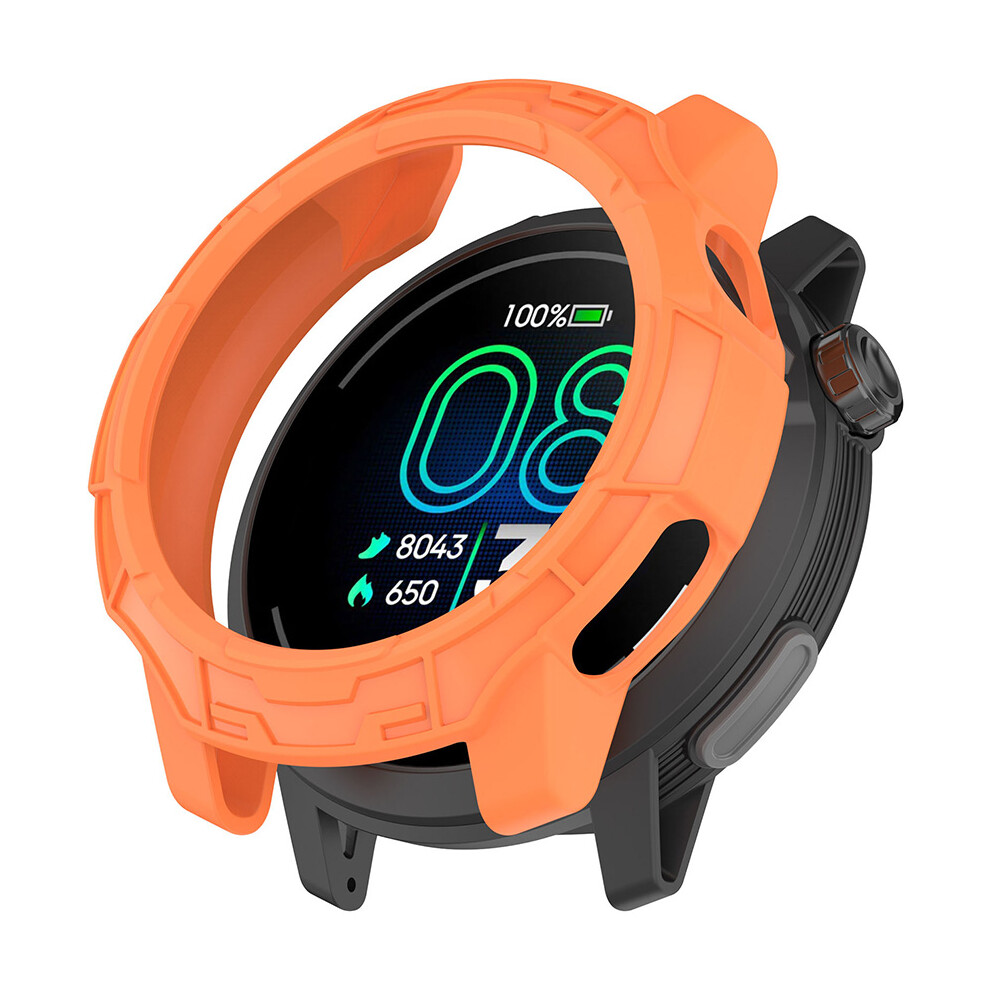 (Orange) Watch Protective Case Watch Case Watch Accessories For Coros Pace Pro Skeleton Armor Orange 606096966666