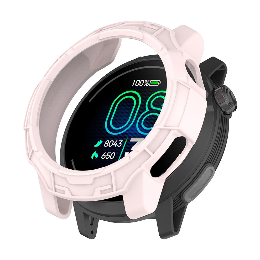 (Light ) Watch Protective Case Watch Case Watch Accessories For Coros Pace Pro Skeleton Armor Pink 606096966680
