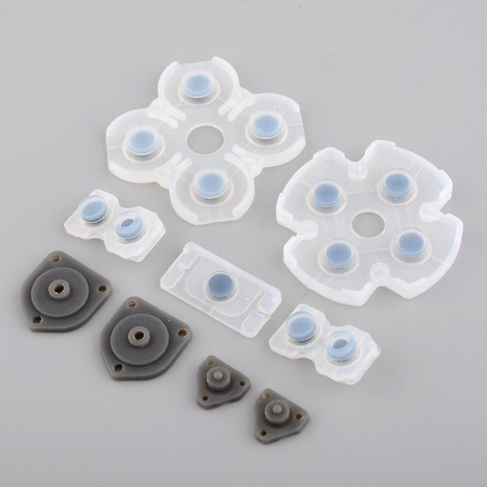 Rubber Conductive Button Pad Kit Replacement Parts Controller Rubber Conductive Key Pad Button Pad For Ps4 Gamepad 7364070486960