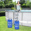 (Blue) Universal Pool Ladder And Step Weight(20l) Easy 3