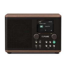 Pure CLASSIC-H4-BLK Classic H4 DAB+FM Kitchen Radio - Black
