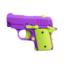 (Purple) New Upgraded Fidget Toys Adultos Impresin - Plastica Toy Knife Fidget Toys Adultos - 3d Fidget Guns Toy Edcs Fidget Toys