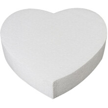 Heart Decor Styrofoam Fake Cake Smooth Styrofoam Balls Foam Heart Shapes Cake Foam Heart Styrofoam Cake Cake Decorating Supplies