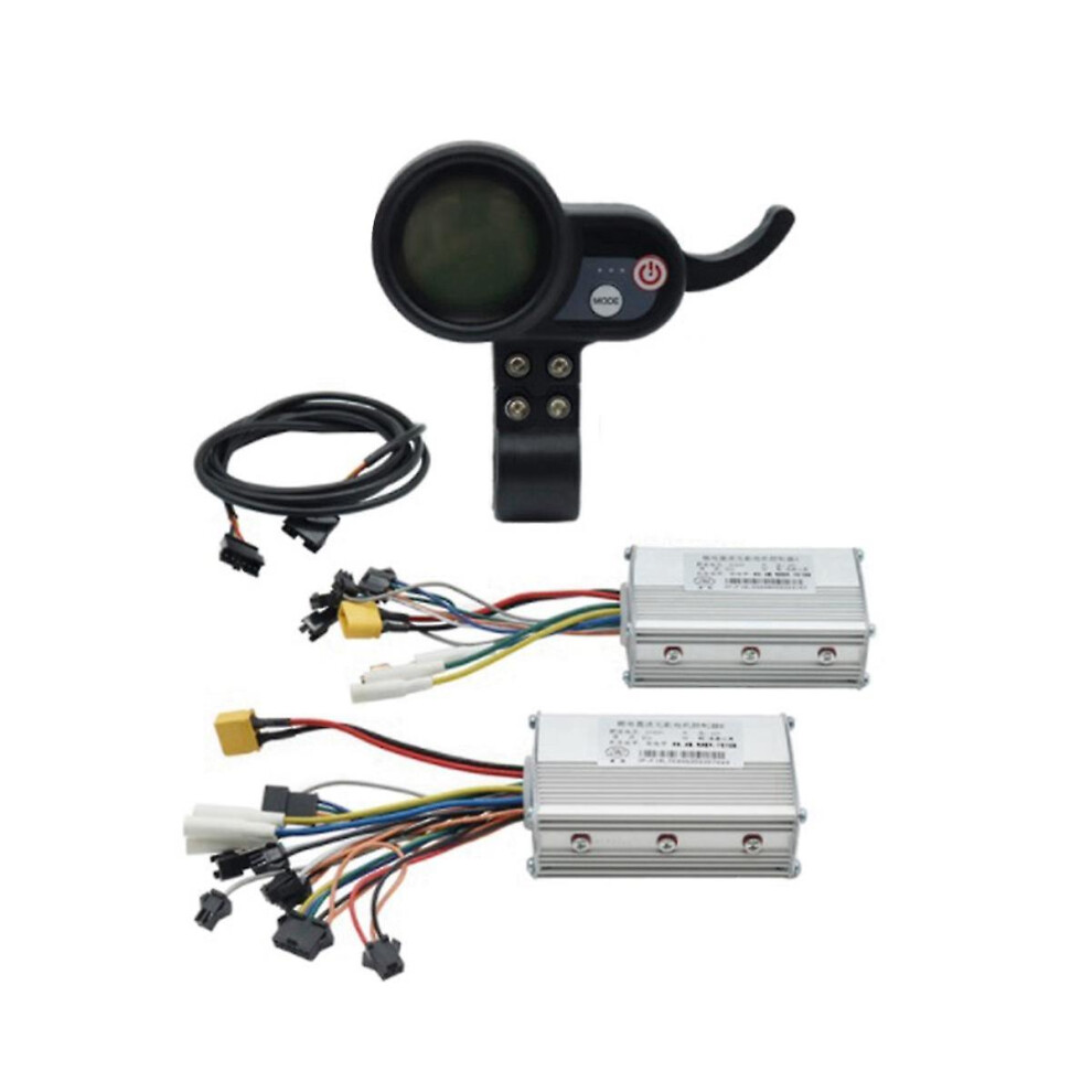 Electric Scooter Dual Drive Controller Jp 48v 52v 60v 25a 50a Brushless Controller Ab Front Rear Drive Controller Kit,2