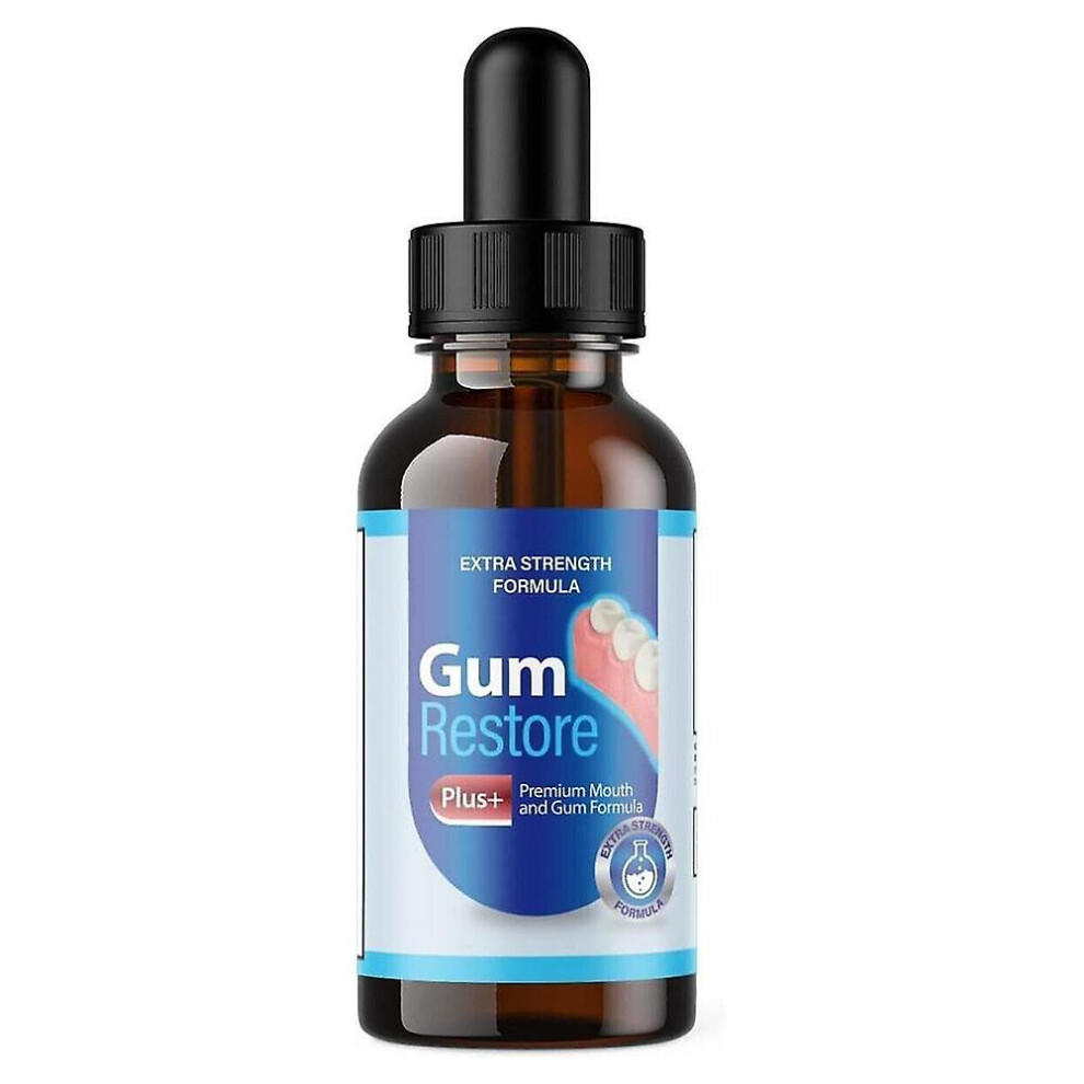 Gum Restore Plus -oral Drops For Teeth, Bad Breath, Gums Repair.