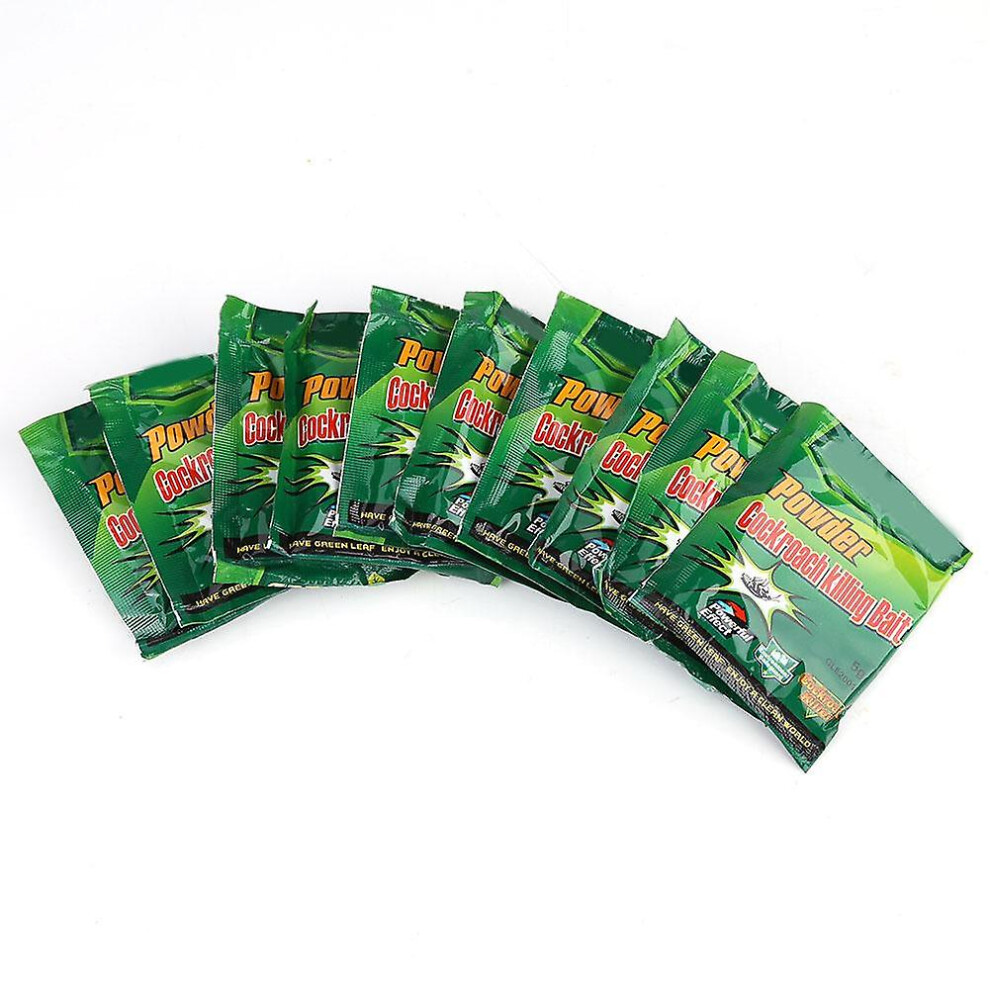 10pack/box Cockroach-killing Bait Insect Eradication Powder Cockroach Attractant Insecticide
