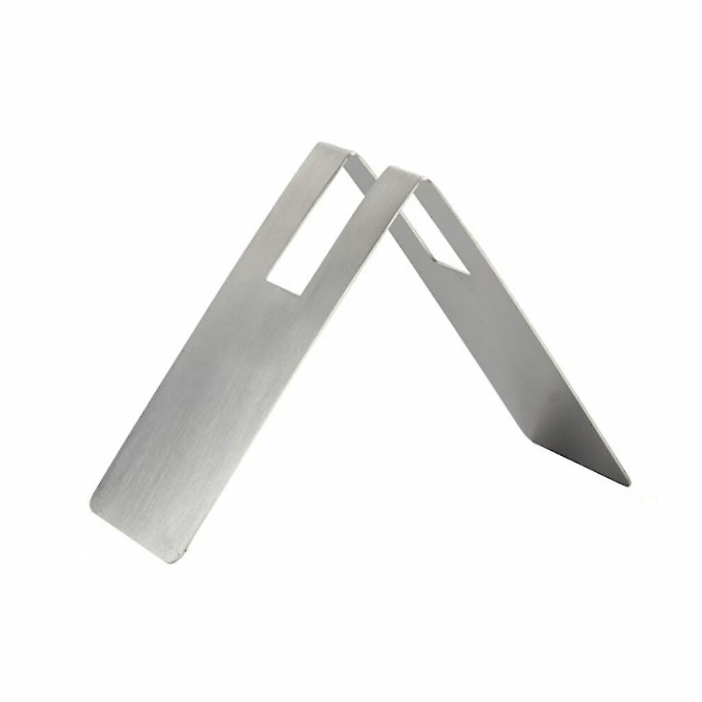 (Silver) Stainless Steel Coffee Filter Holder-coffee Paper Storage Rack Container Stand H