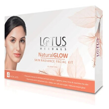 Lotus Herbals Natural Glow Kit Skin Radiance Facial Kit 4 in 1