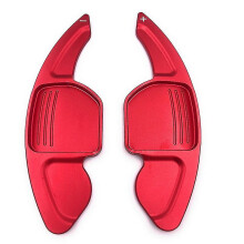 (Red) Aluminum Steering Wheel Paddle Shifter Gear Shift Shifter Extension For Seat Leon Cupra 5f Ibiza 6f Arona Ateca Leon St Alhambra