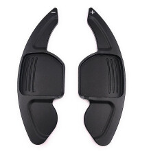 (Black) Aluminum Steering Wheel Paddle Shifter Gear Shift Shifter Extension For Seat Leon Cupra 5f Ibiza 6f Arona Ateca Leon St Alhambra