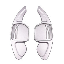 (Silver) Aluminum Steering Wheel Paddle Shifter Gear Shift Shifter Extension For Seat Leon Cupra 5f Ibiza 6f Arona Ateca Leon St Alhambra