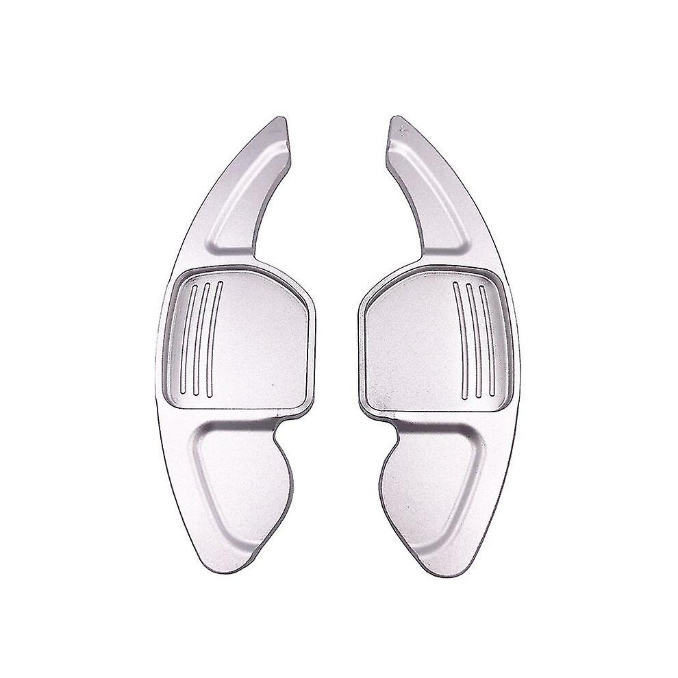 (Silver) Aluminum Steering Wheel Paddle Shifter Gear Shift Shifter Extension For Seat Leon Cupra 5F Ibiza 6F Arona Ateca Leon St Alhambra Silver