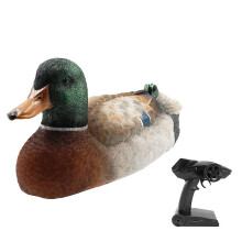 V201 Rc Boat Rc Duck Boat 2.4ghz Hunting Motion Remote Control Duck Boat Waterproof For Swimming Po