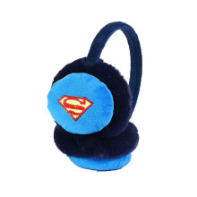 (B) Kid Superhero Earmuffs Soft Ear Warm Gift