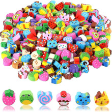 150 Pieces Mini Erasers For Kids Bulk, Novelty Animal Erasers,pencil Erasers Assortment,cute Small Erasers For Students Homework School Classroom Rewa