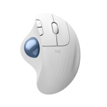 Souris - Sem fio - Logitech - Ergo M575S - Branco