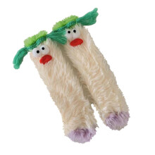 (White) Funny Monster Socks Fluffy Cartoon Socks For Childrens Kids Novelty Gift