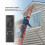 40m Multifunctional Lcd Digital Laser Meter Mini Smart Rangefinder Portable Distance Measuring Tool Support Usb Charging - Black-- 4