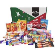 Christmas Sweet Gift Box Mix Classic Retro Childhood Favourite Sweets & Choc