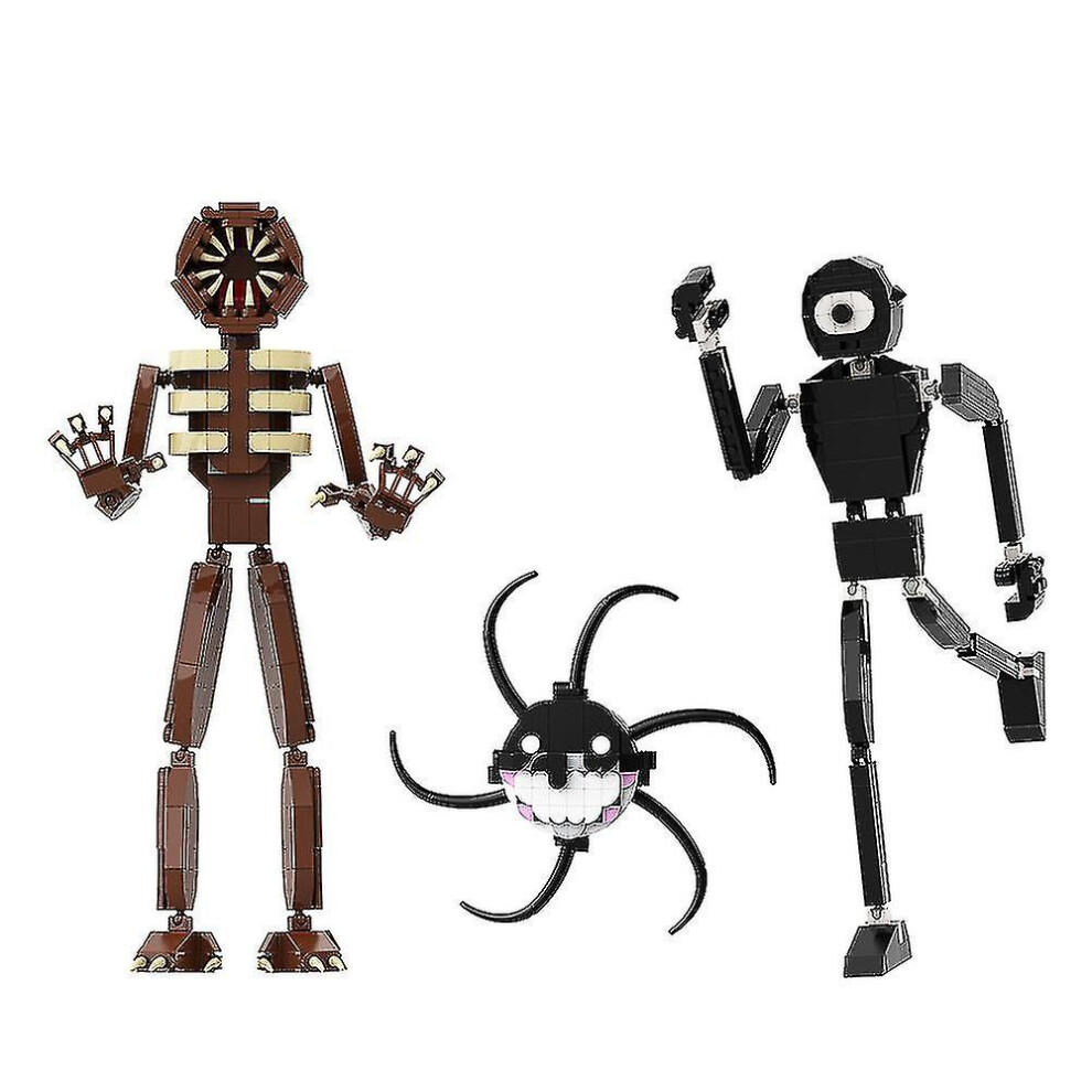 Moc Doors Robloxed Building Blocks Horror Game Character Figure Diy Monster Model Bricks Toys For Children Kid Birthday Gift