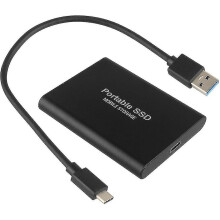 (Black, 16TB) Mobile Hard Drive Ssd Solid State M2 High-speed Usb3.0 2tb 4tb 8tb 16tb 20tb 25tb 30tb 64tb 128tb