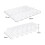 60 Pack Plastic Egg Cartons Bulk One Dozen Clear Empty Egg Cartons For Chicken Eggs 5