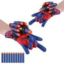 Spider-man Gloves Web Shooter Toy For Kids, Spider Cosplay Launcher Glove Super Hero Launcher Wrist Toy Set