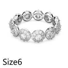 (5642610-Size6) High Quality Original Women's Necklace, Bracelet and Earrings Set, Angelic Square Series Jewelry Set, Fit Original Brand Suitable for Holiday Gifts