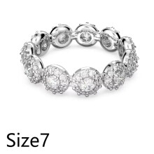 (5642610-Size7) High Quality Original Women's Necklace, Bracelet and Earrings Set, Angelic Square Series Jewelry Set, Fit Original Brand Suitable for Holiday Gifts