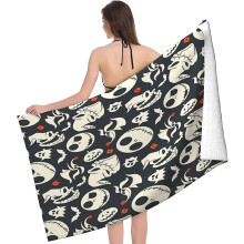 The Nightmare Before Christmas Luxury Microfibre Beach Towel Bath Sheets Highly Absorbent,quick Dry Super Soft Bath Sheets Towel For Adults Kids
