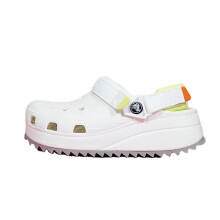 (white, M6 38) Classic Tie-dye Graphic Clog Cutie Crush Clog Cave Slippers Beach Sandals