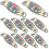 10 Pcs Led Fishing Lures Fishing Spoons Underwater Flasher Bass Halibut Flasher Trolling Deep Drop 1