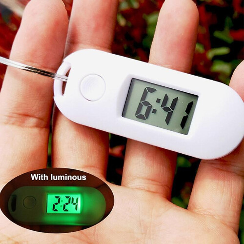 (Blue) Excellent Digital Clock Portable Student Digital Pocket 2