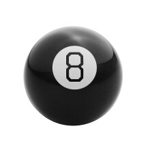 10cm Magic Ball Prophecy Magic Eight Ball Black 8 Fortune Teller Novelty Gift Toy