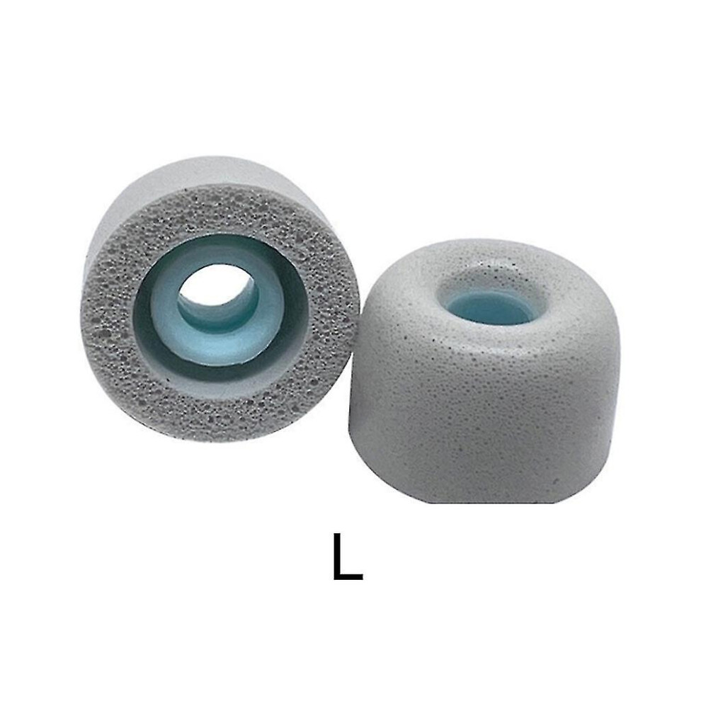 (, L) Memory Foam Ear Tips For Wf-1000Xm4 Wf 1000XM4 Earbuds Earplug Eartip Filter Gray 7364070636396