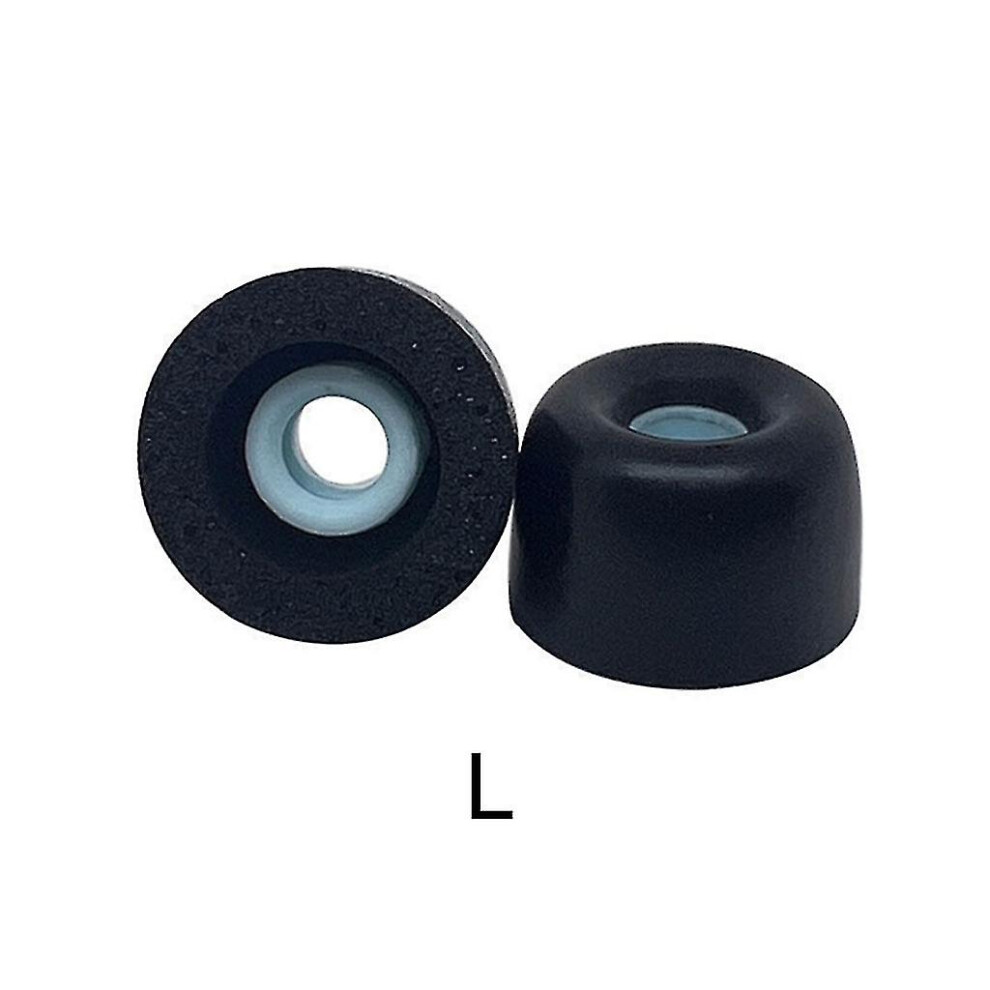 (, L) Memory Foam Ear Tips For Wf-1000Xm4 Wf 1000XM4 Earbuds Earplug Eartip Filter Black 7364070636426