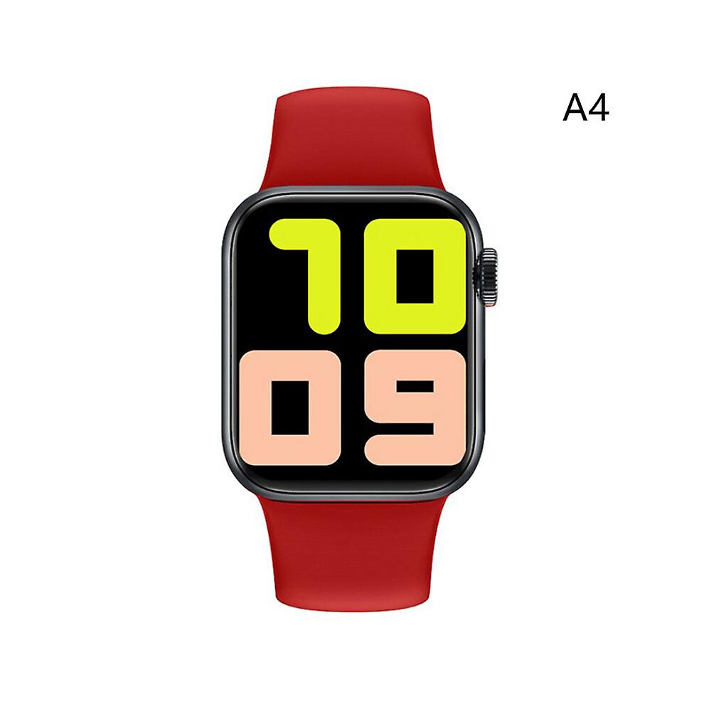 (Red) Xs8 Max Iwo Series 8 Smart Watch Bluetooth Call Heart Rate Blood Smartwatch Red 7364070639939