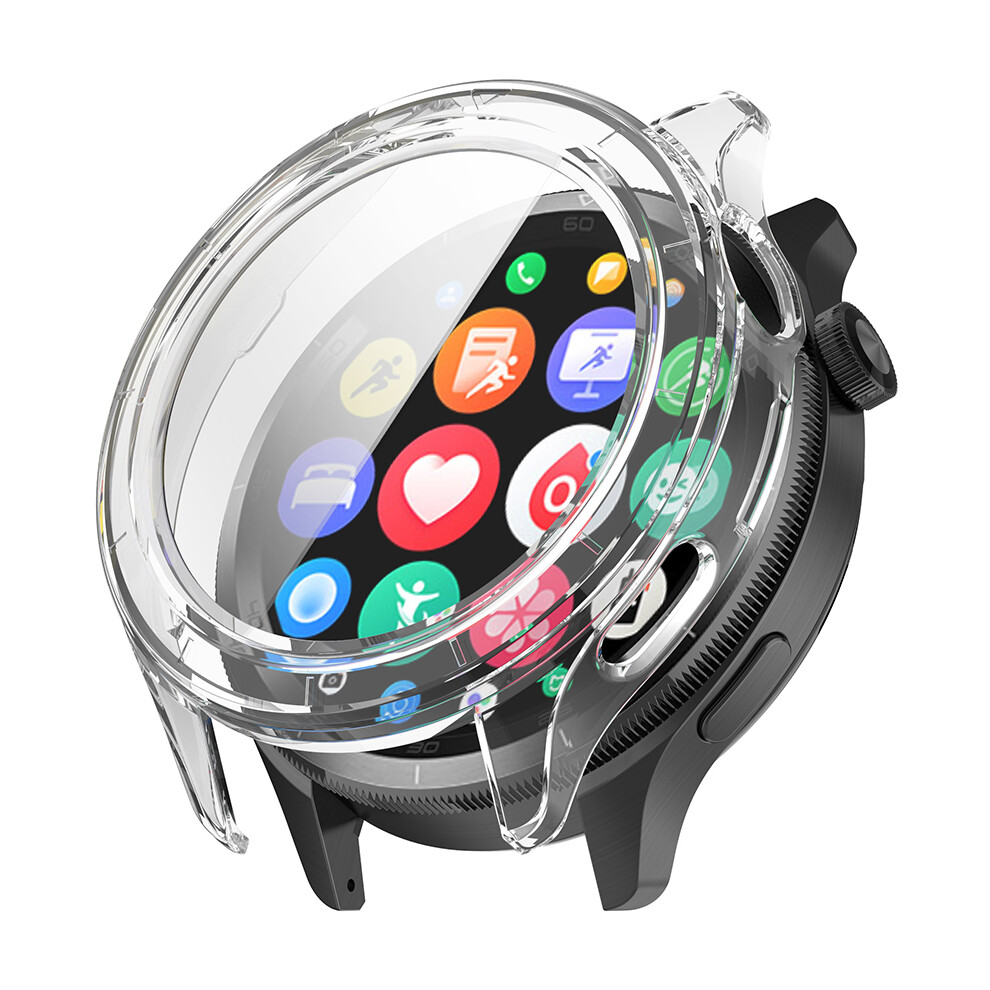 (Transparent) Watch Protective Case Watch Case Integral Shell-Membrane Protective Case For Xiaomi Watch S4 606096966864