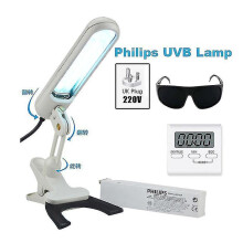 (220V UK PLUG) Uvb Phototherapy Narrow 311nm Uv Phototherapy Lamp Uvb Light Therapy Psoriasis For Vitiligo