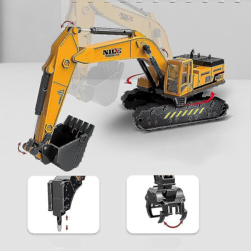 Engineering Excavator Children's Toy Trolley Grab 2