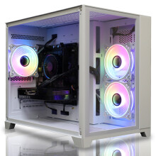 Fast Gaming PC Intel i3 6th Gen 16GB DDR4 8GB AMD RX 580 1TB SSD Win10 - Refurbished