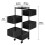 5 Tier Trolley Basket Rack Kitchen Storage Vegetable cart With Wheels 3