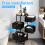 5 Tier Trolley Basket Rack Kitchen Storage Vegetable cart With Wheels 4